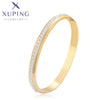 xuping fashion simple 14K gold color bangle