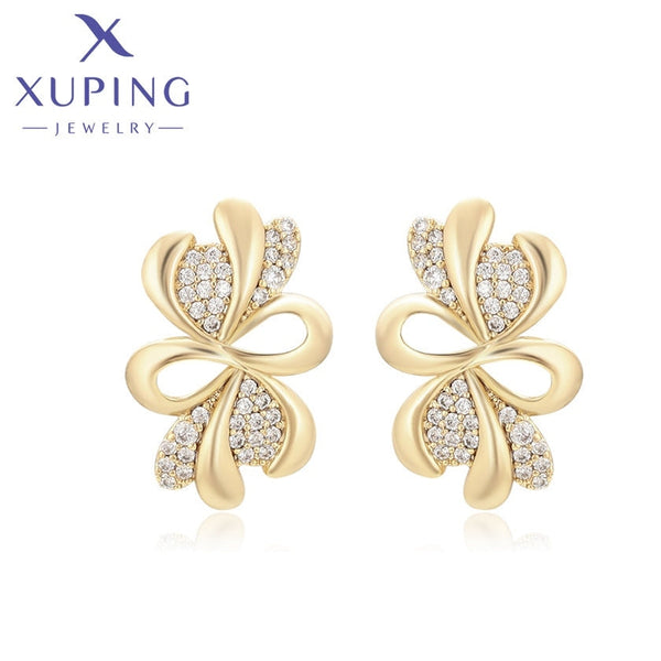 xuping elegant 14K Gold Farbe  Ohrringe