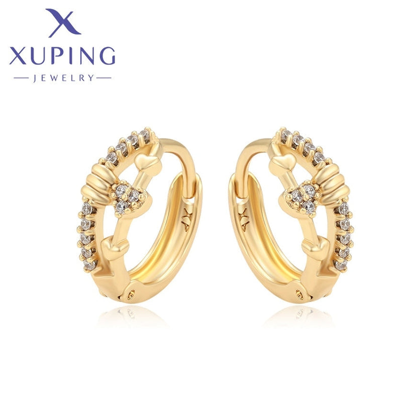 xuping elegant 14K gold color  earring