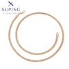 xuping fashion simple 18K gold color necklace