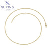 xuping fashion simple 14K gold color necklace