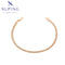 Schlichtes 18K-vergoldetes Gliederarmband – Zeitloses Design #X001075520-215cm