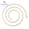 Schlichte 18K-look Kette – zeitloser Minimalismus #X001078581-60CM