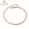 Geflochtenes Armband in 18K-Gold-Optik #X000704107-21CM
