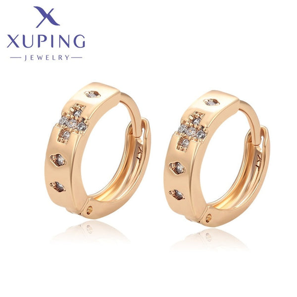xuping Mode cross 18K Gold Farbe  Ohrringe