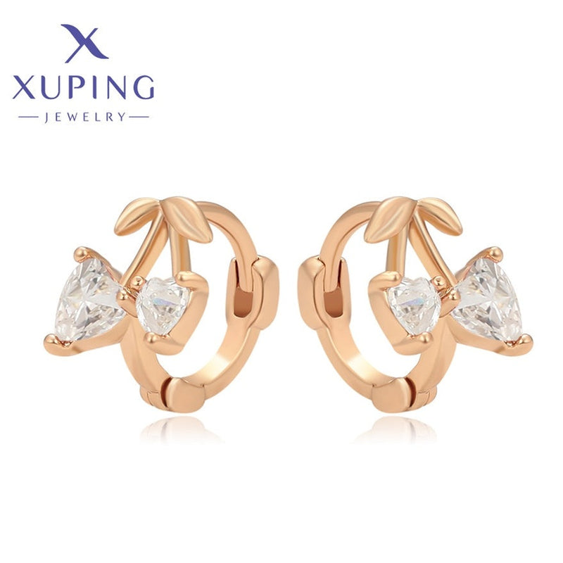 xuping Mode elegant 18K Gold Farbe  Ohrringe
