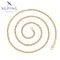 Schlichte Seilkette in 18K Goldfarbe, 60 cm #X001077220-60CM
