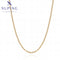 Schlichte 50 cm Halskette in 14K Gold-Optik #T000959988-50CM