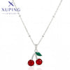 xuping fashion simple stainless steel necklace