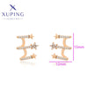 xuping fashion simple 18K gold color earring
