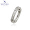 Luxuriöser platten Ring mit Zirkonia-Reihen #14504-6US