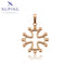 Eleganter Kreuz-Anhänger in 18K-Optik #A00608435
