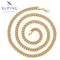Markante 14K-Optik Gliederkette – 60 cm, vergoldet #X000722377-60CM