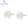 xuping Mode roundstone 6mm Ohrringe