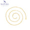 Feine Gliederkette mit dekorativen Medaillons in 24K Gold-Optik #S00154412-56CM