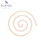 Schlichte Roségold-Gliederkette 50 cm #A00912850-50CM