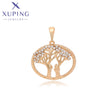 xuping Mode schlicht 18K Gold Farbe pendant